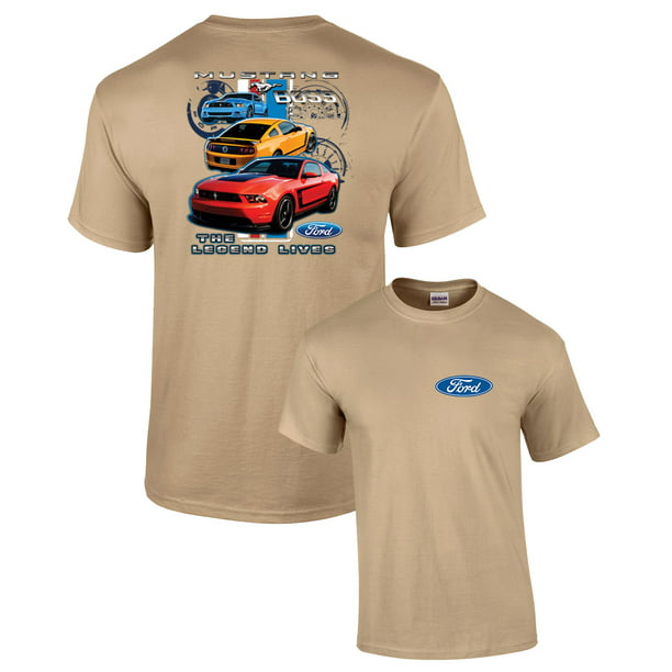 Ford I'm The Boss 302 Yellow Car Black T-Shirt size 4T Free ShippingN